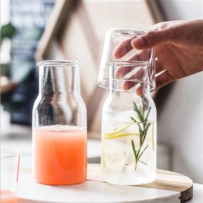 Glas-Kaltwasserkessel-Set
